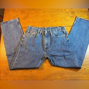 Levi’s 505 Blue Jeans.  36x32